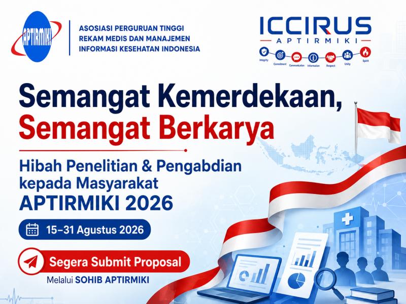 Dari Semangat Merdeka Menjadi Karya Berdampak: Saatnya Dosen RMIK/MIK Raih Hibah APTIRMIKI 2026